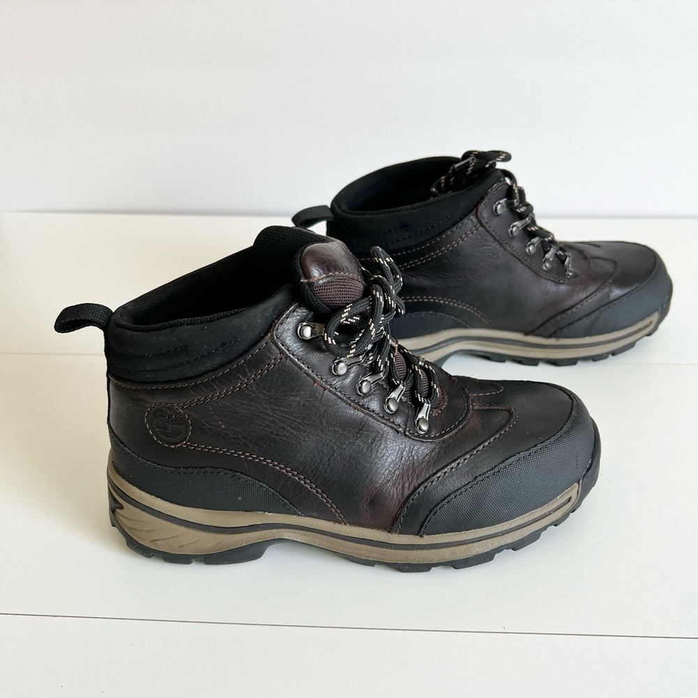 Timberland Kids Black and Brown Boots